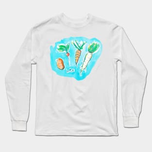 Root Veggies Long Sleeve T-Shirt